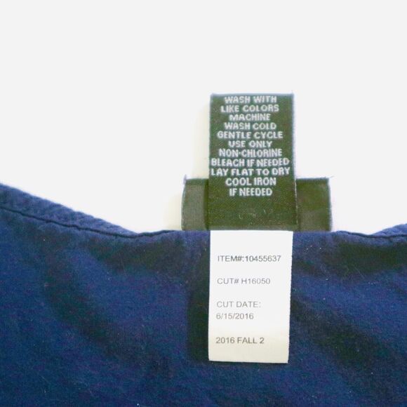 Torrid Size 0 / L Challis Hi Lo Ruffle Tank Top Tunic Navy Blue Lace - Picture 10 of 11